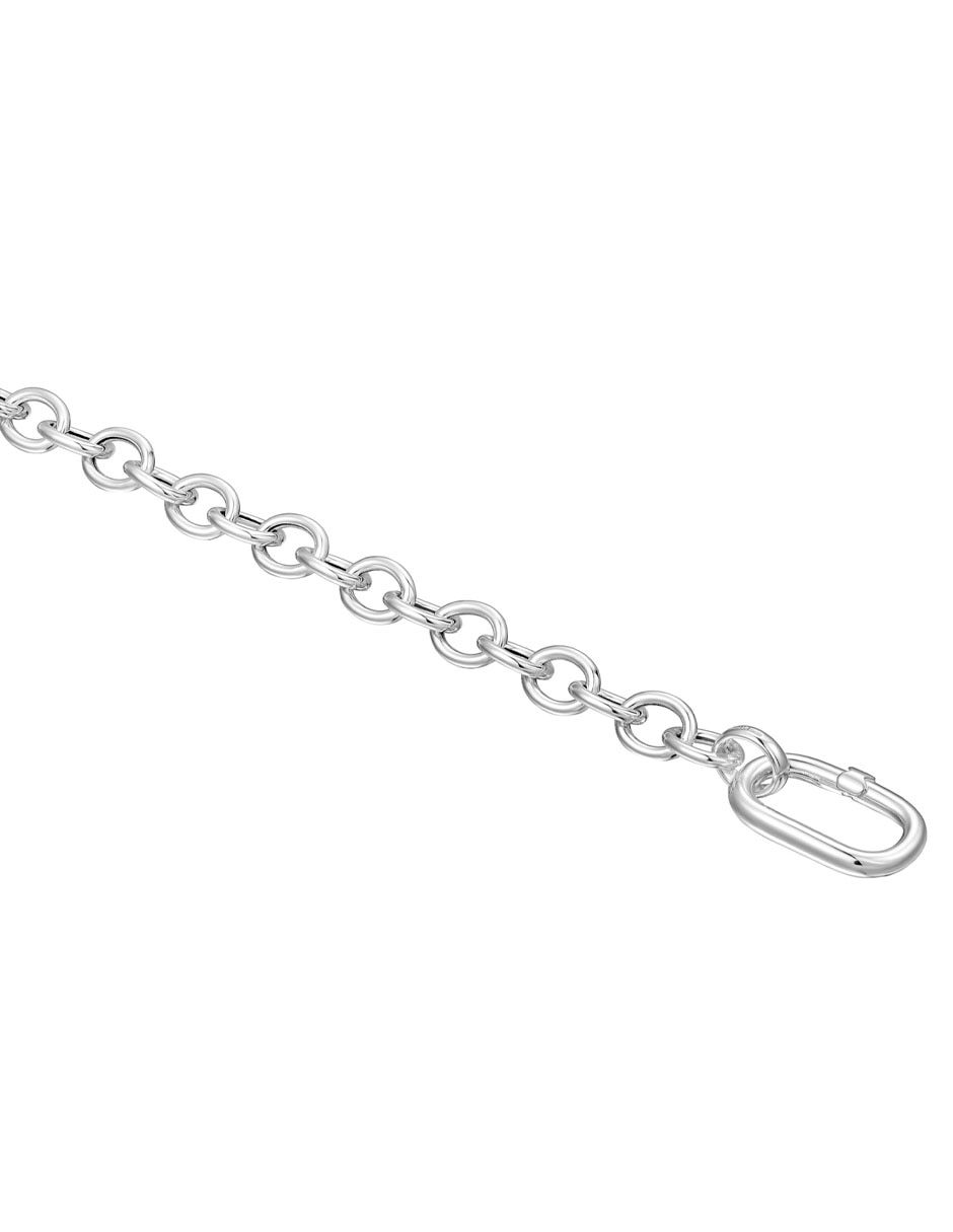 Pulsera de plata P 925 Hold Oval con acabado pulido 3