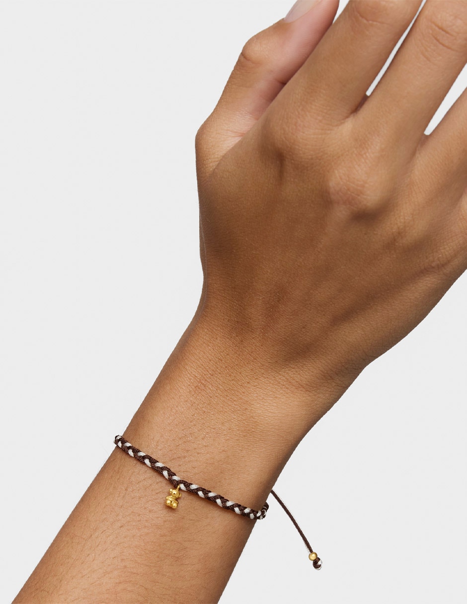 Pulsera de plata P 925 Motivos con acabado mate 6