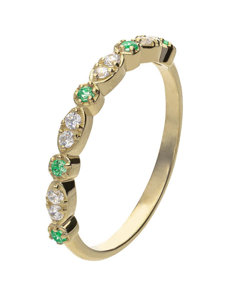 Churumbela "de" oro 14 k fonelli eternidad 2025 zirconia
