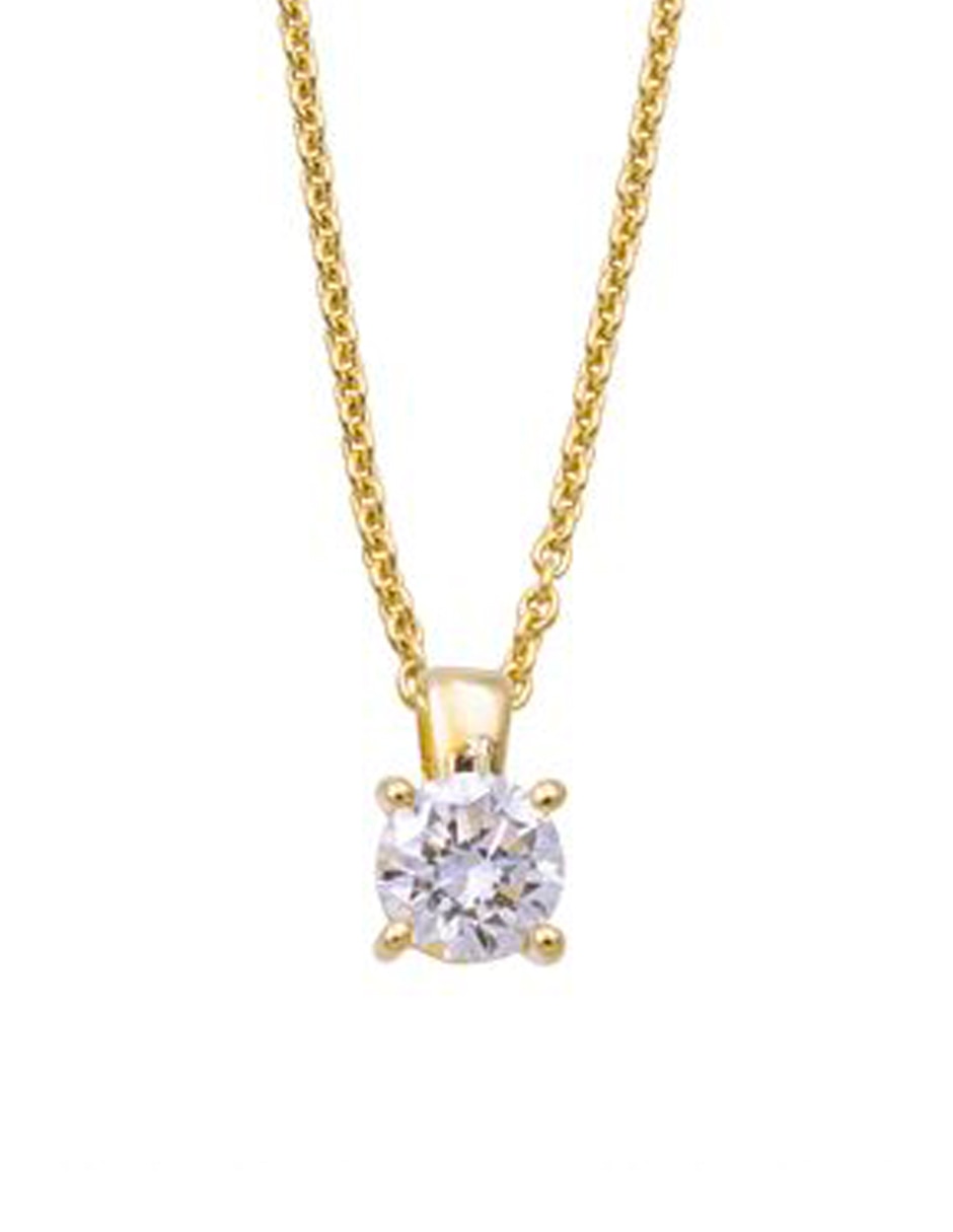 Collar Tetera de oro amarillo 14 K