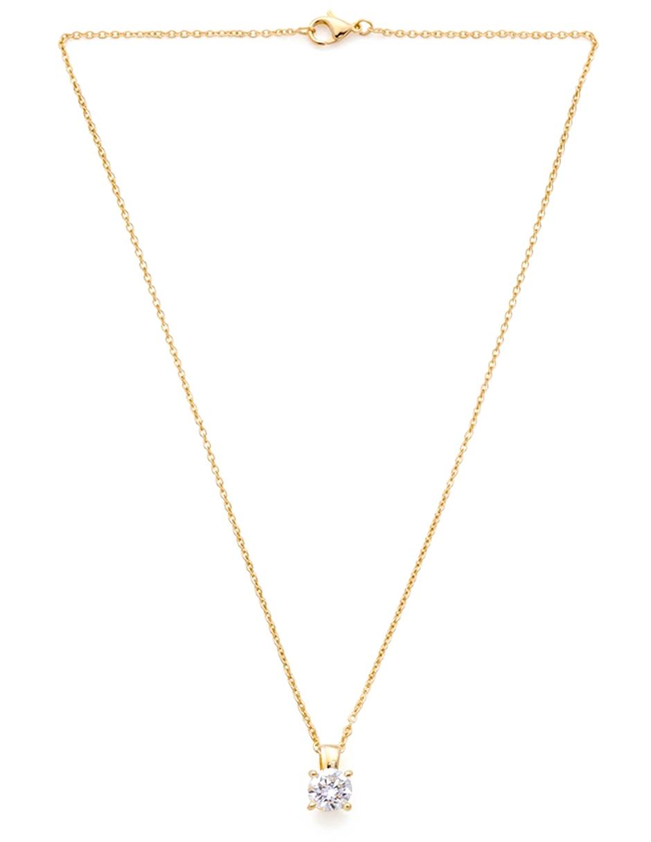 Collar Tetera de oro amarillo 14 K 2