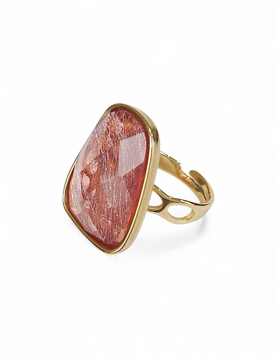 Collar, pulsera, anillo y aretes 7