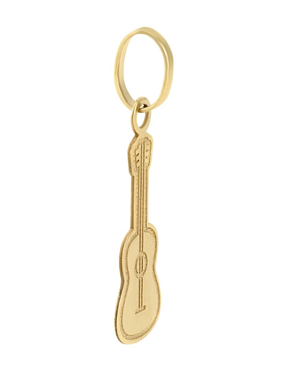 Dije de guitarra de oro amarillo 14 K 3