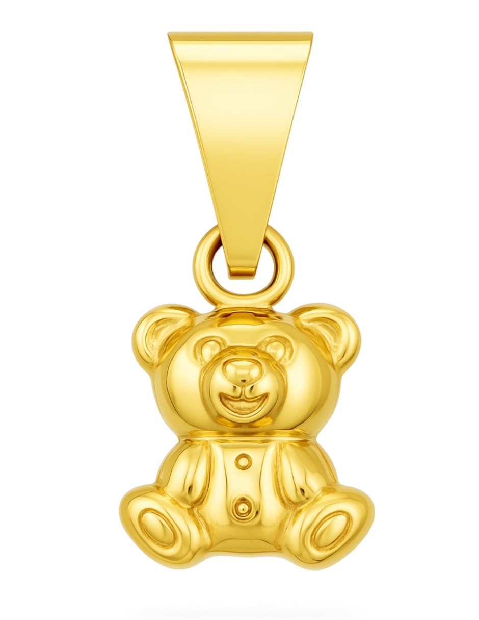 Dije de oso de oro amarillo 14 K Dije de oso de oro amarillo 14 K