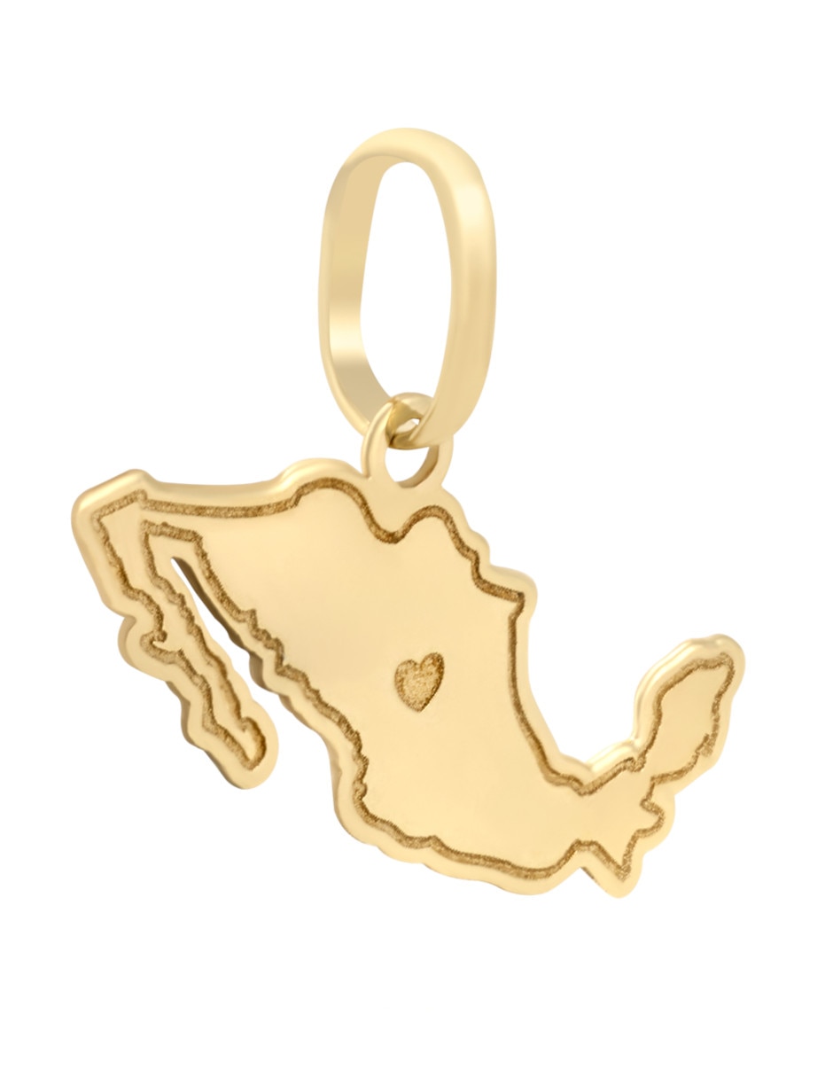 Dije de méxico de oro amarillo 14 K 2