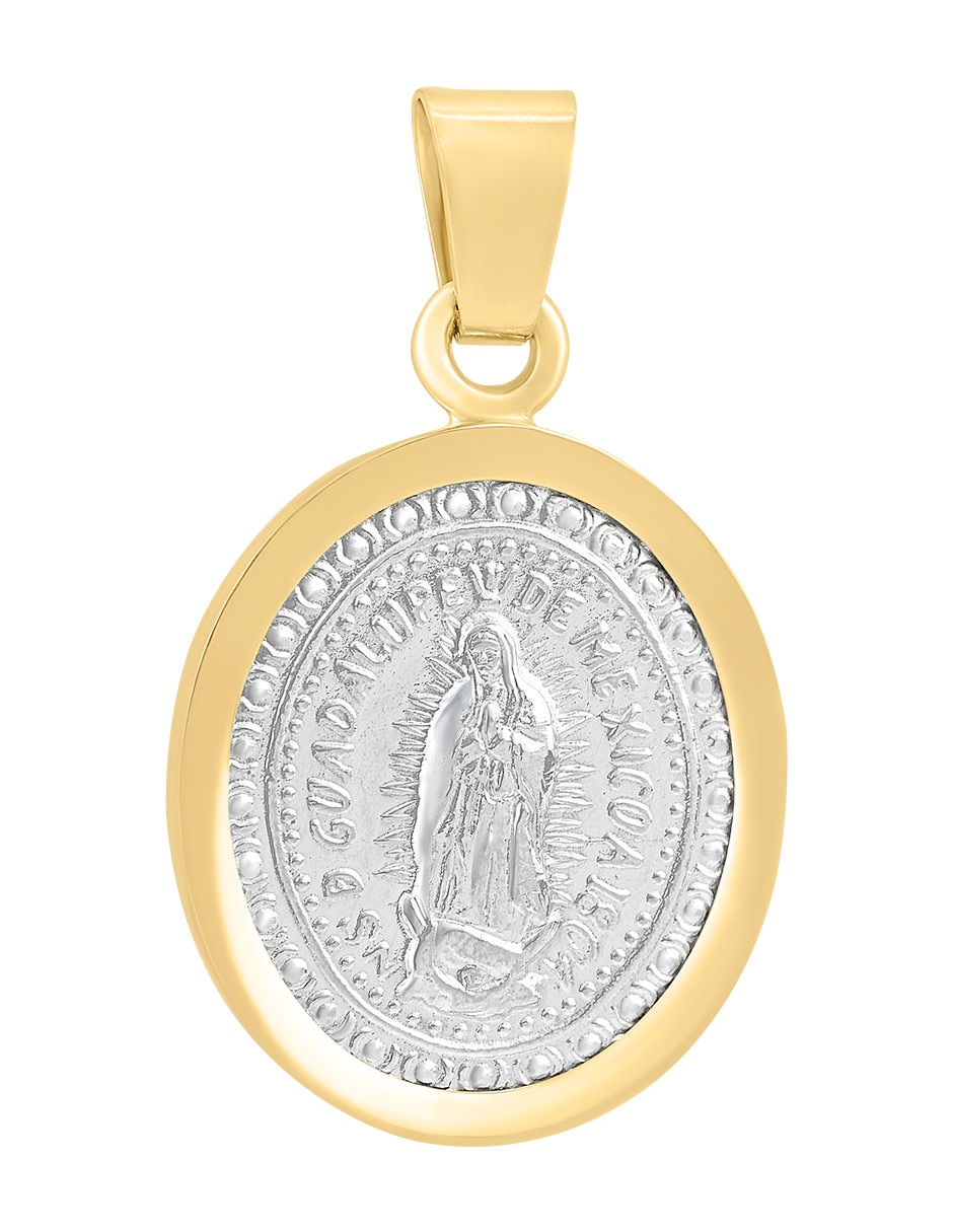 Medalla de virgen de guadalupe de oro amarillo 14 K Medalla de virgen de guadalupe de oro amarillo 14 K