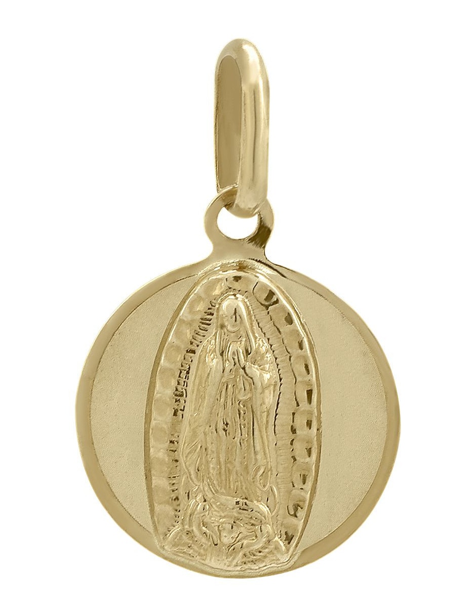Medalla de virgen de guadalupe de oro amarillo 14 K Medalla de virgen de guadalupe de oro amarillo 14 K