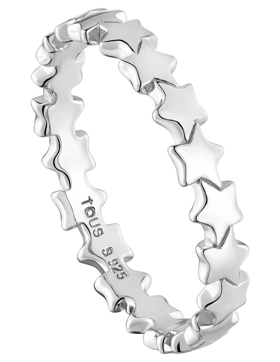 Anillo de estrella Motivos P 925 de plata brillante 2