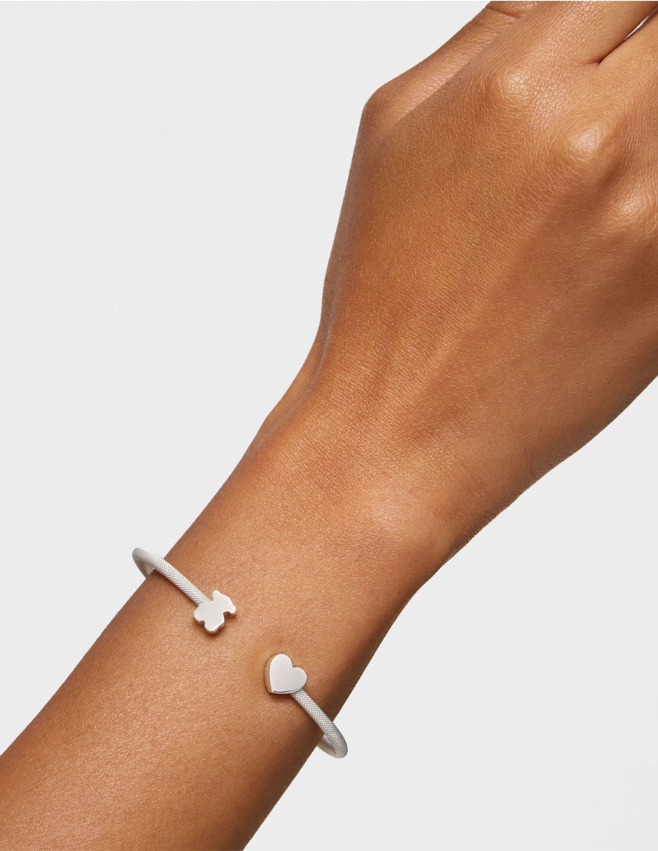 Pulsera de plata P 925 Icon Mesh con acabado brillante 5