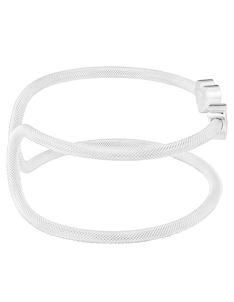 Pulsera de plata P 925 Icon Mesh con acabado brillante 2