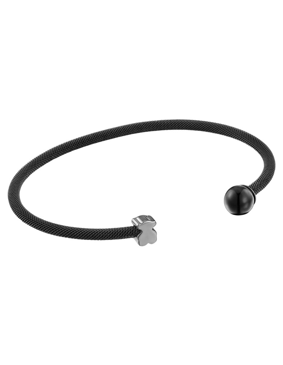 Pulsera Icon Mesh con acabado brillante