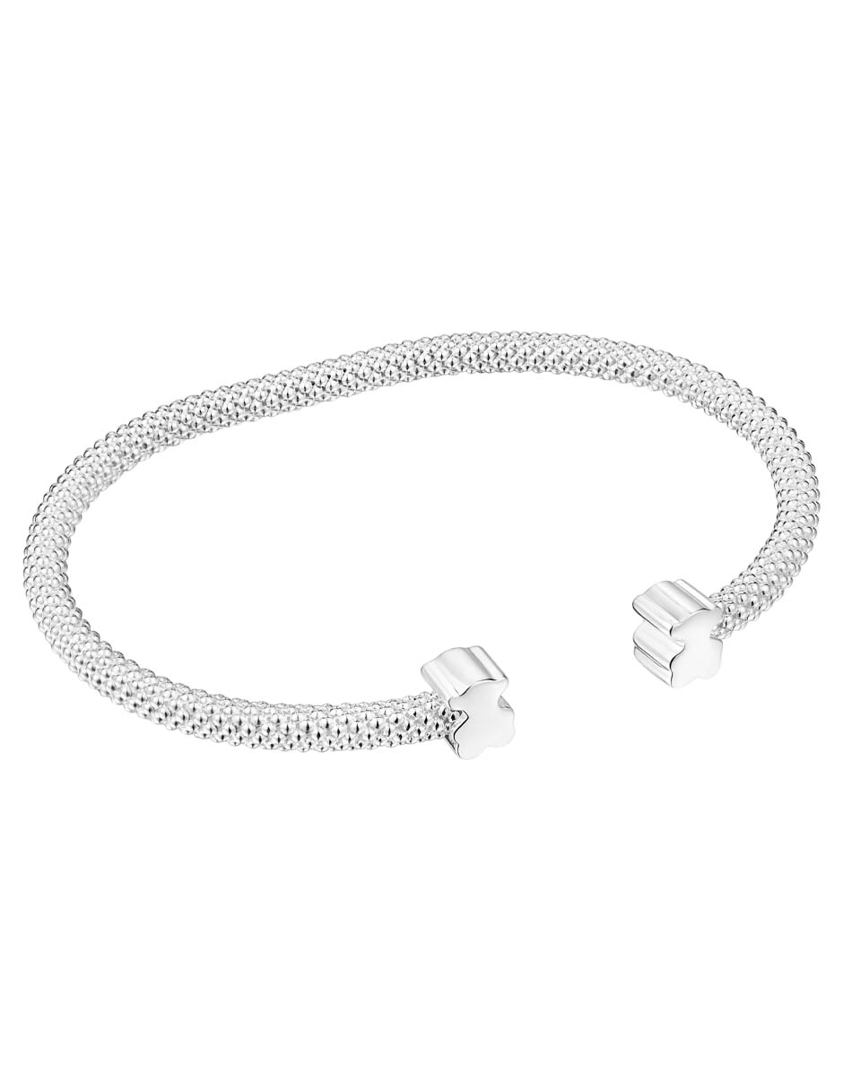 Pulsera Tous de plata P 925 Icon Mesh con acabado brillante