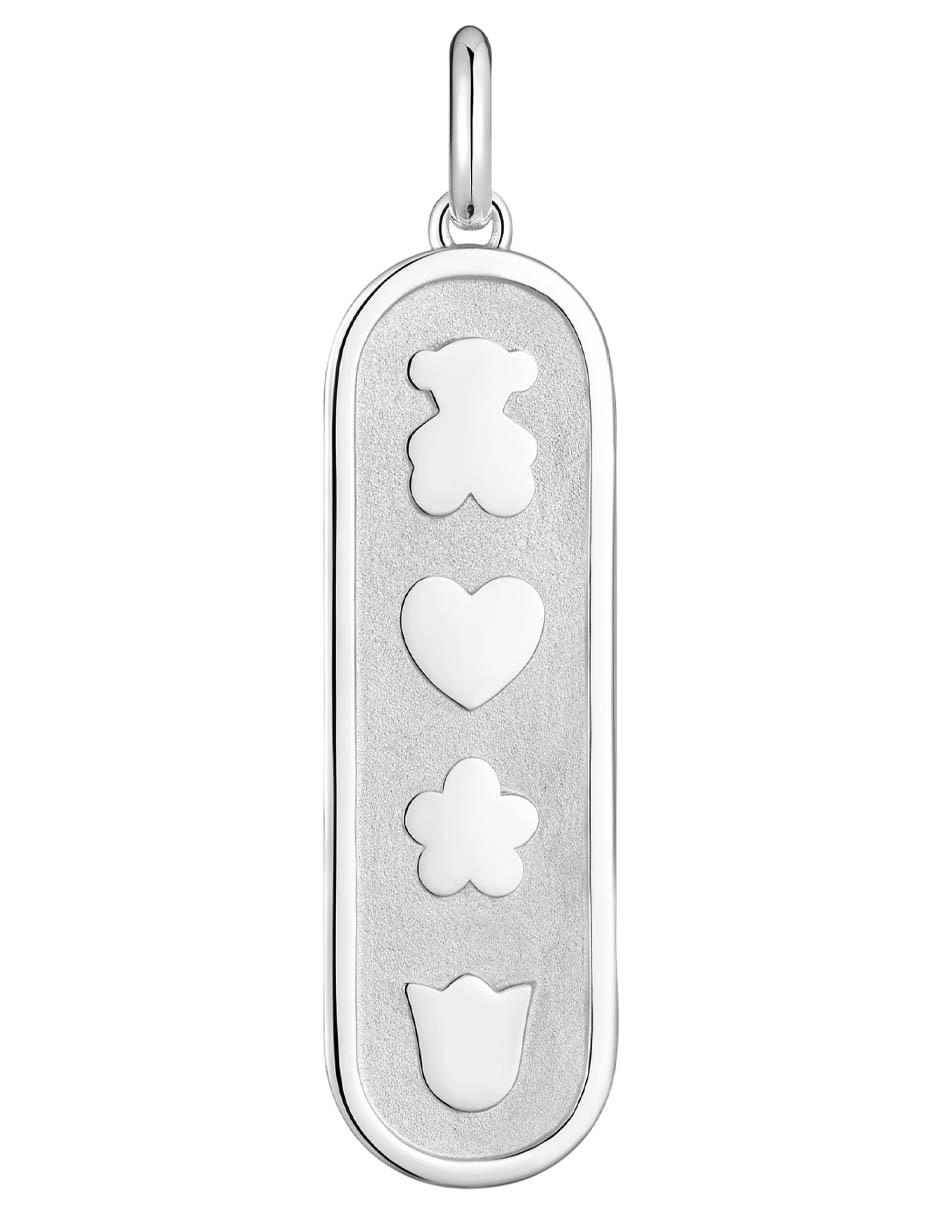 Dije ovalada medallions de plata P 925
