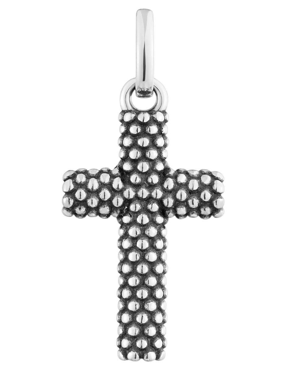 Dije de cruz Man de plata P 925