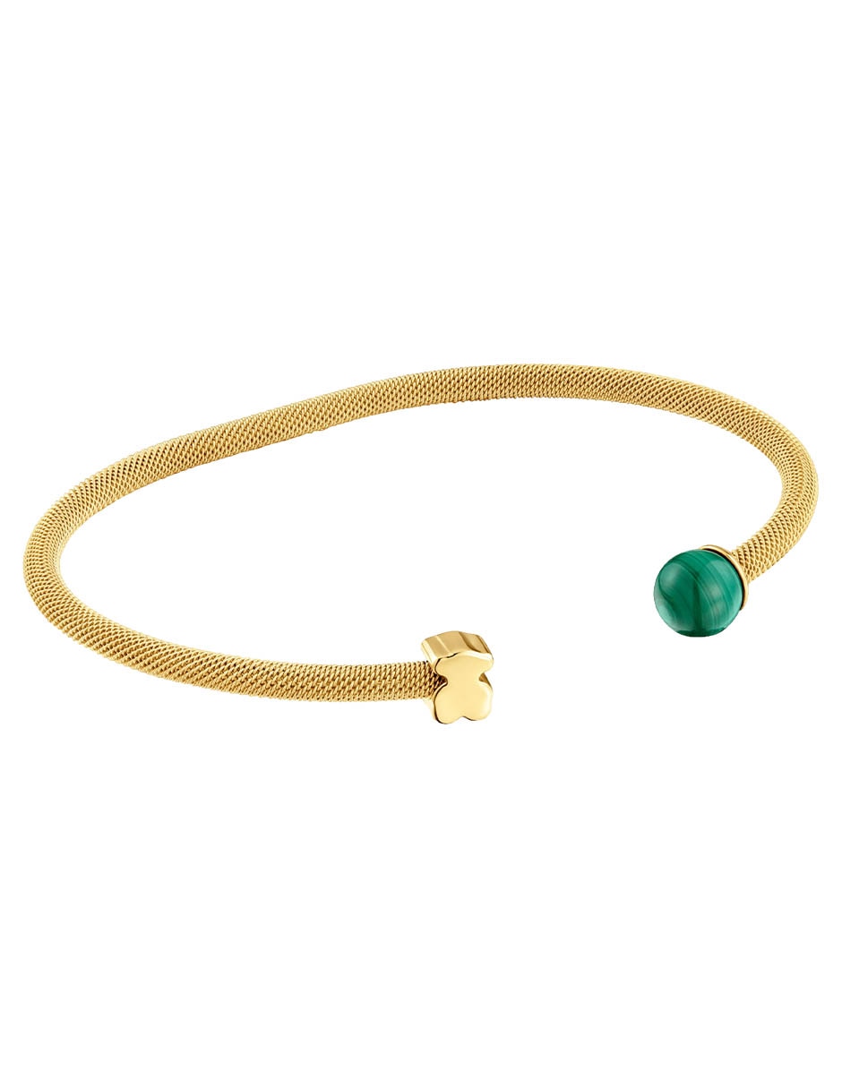 Pulsera Icon Mesh con acabado brillante