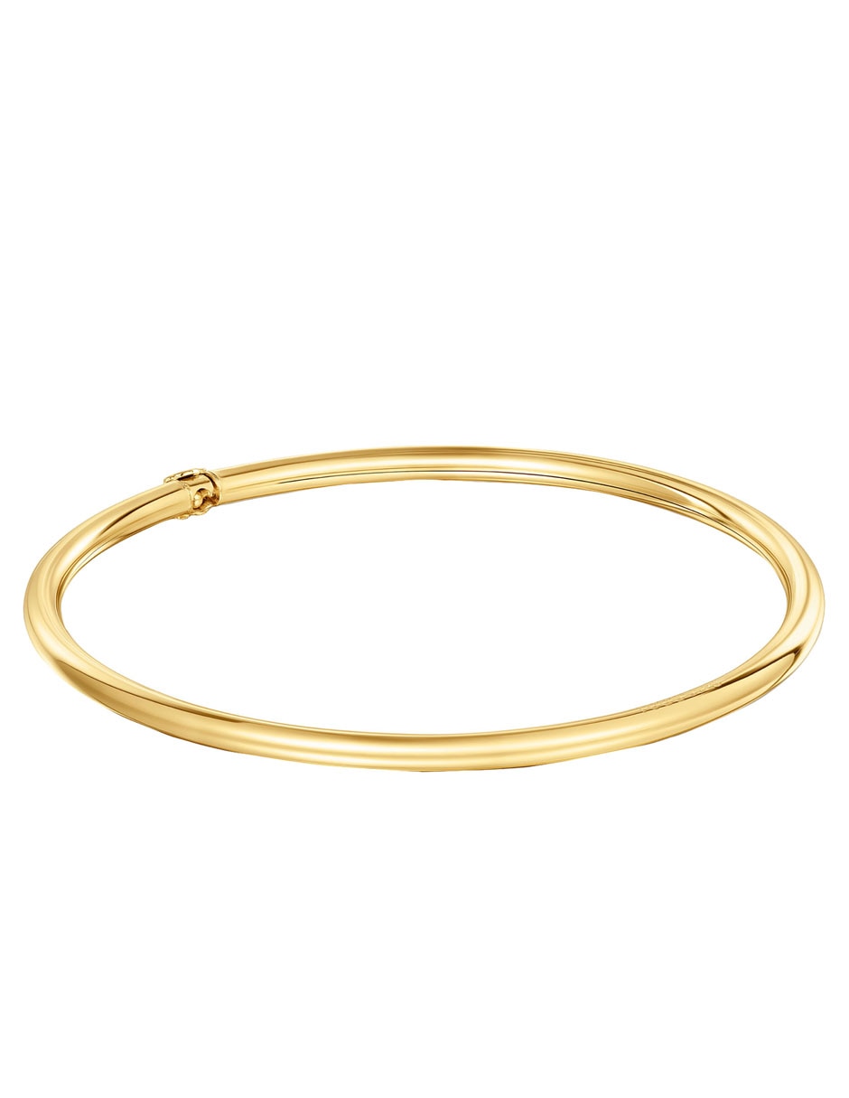 Pulsera de plata p 925 con acabado baño de oro 7