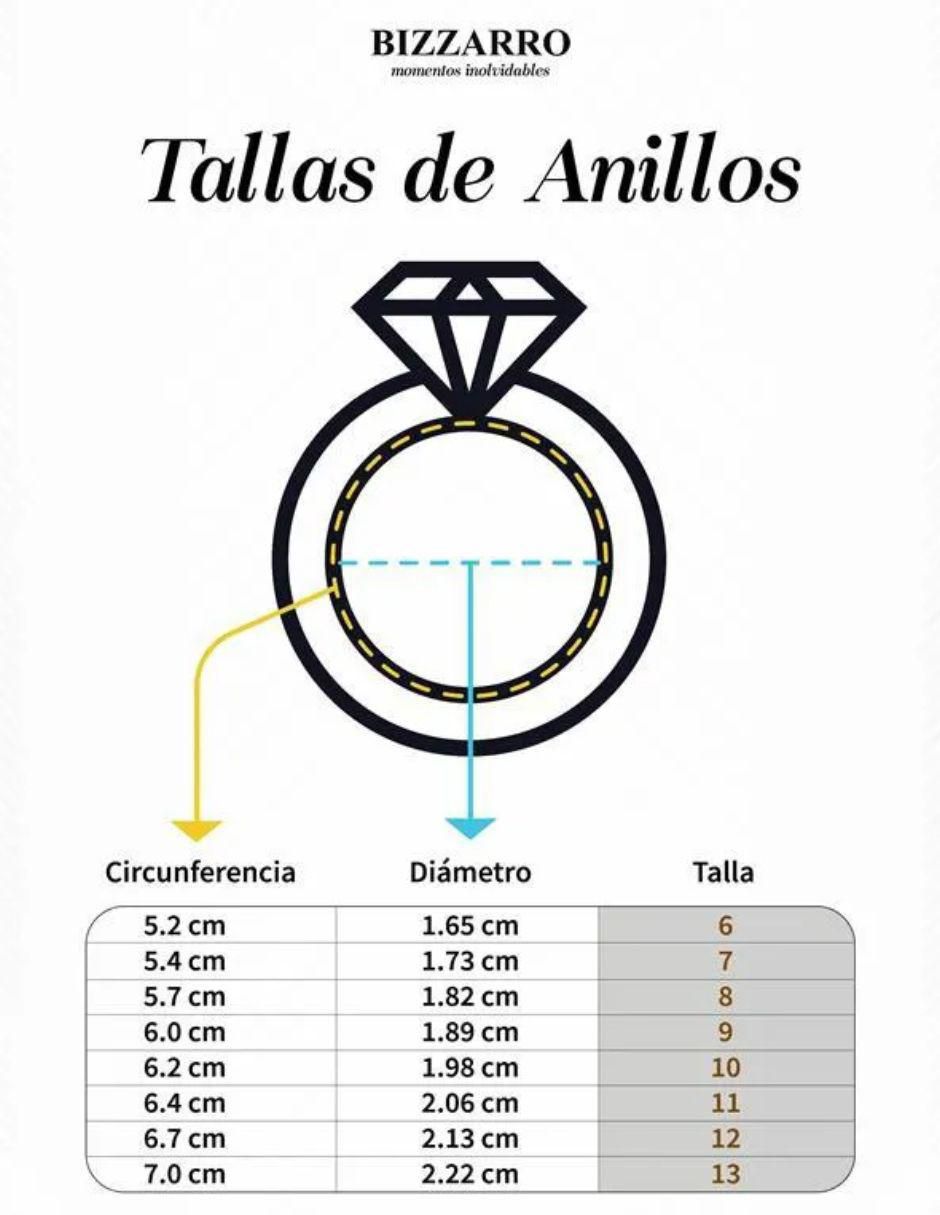 Argolla de oro amarillo 14 k diamante 7