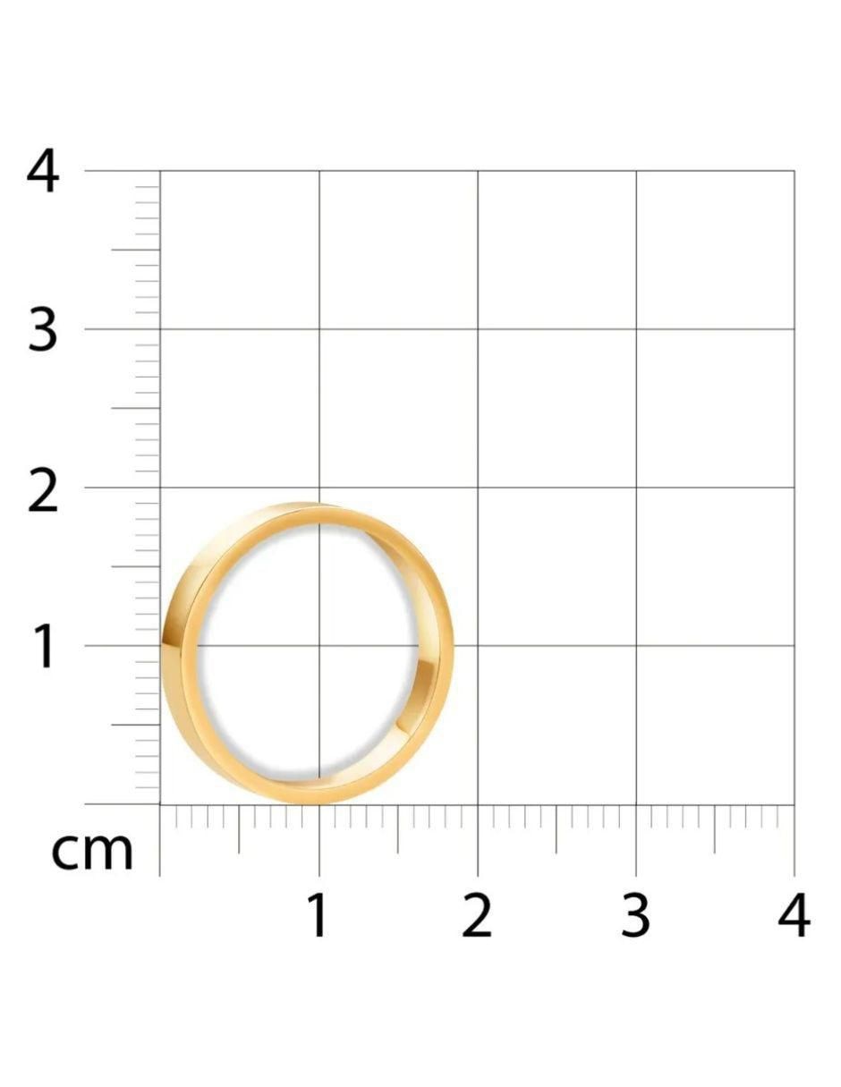 Argolla de oro amarillo 14 k 6