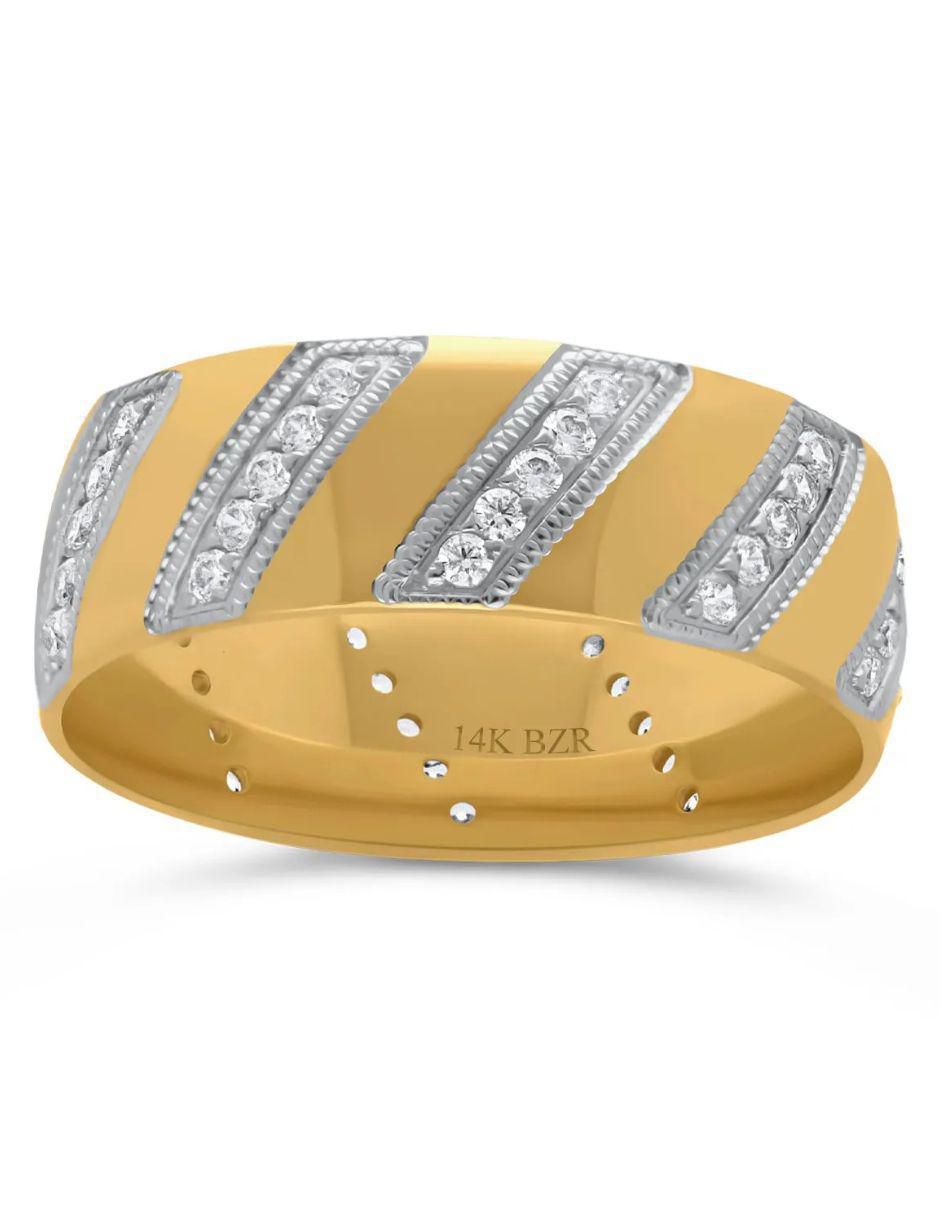 Argolla de oro amarillo 14 k 2