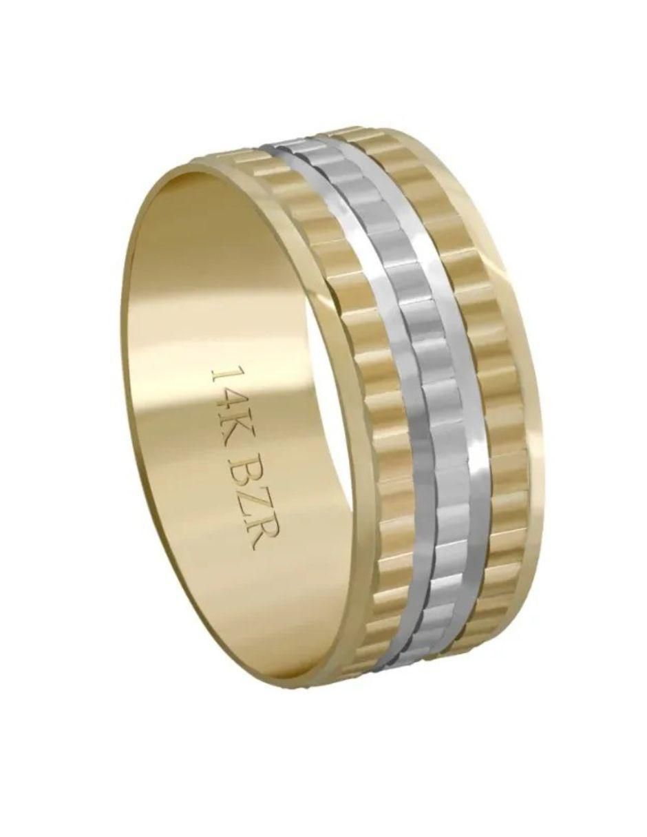 Argolla de oro amarillo 14 k 2