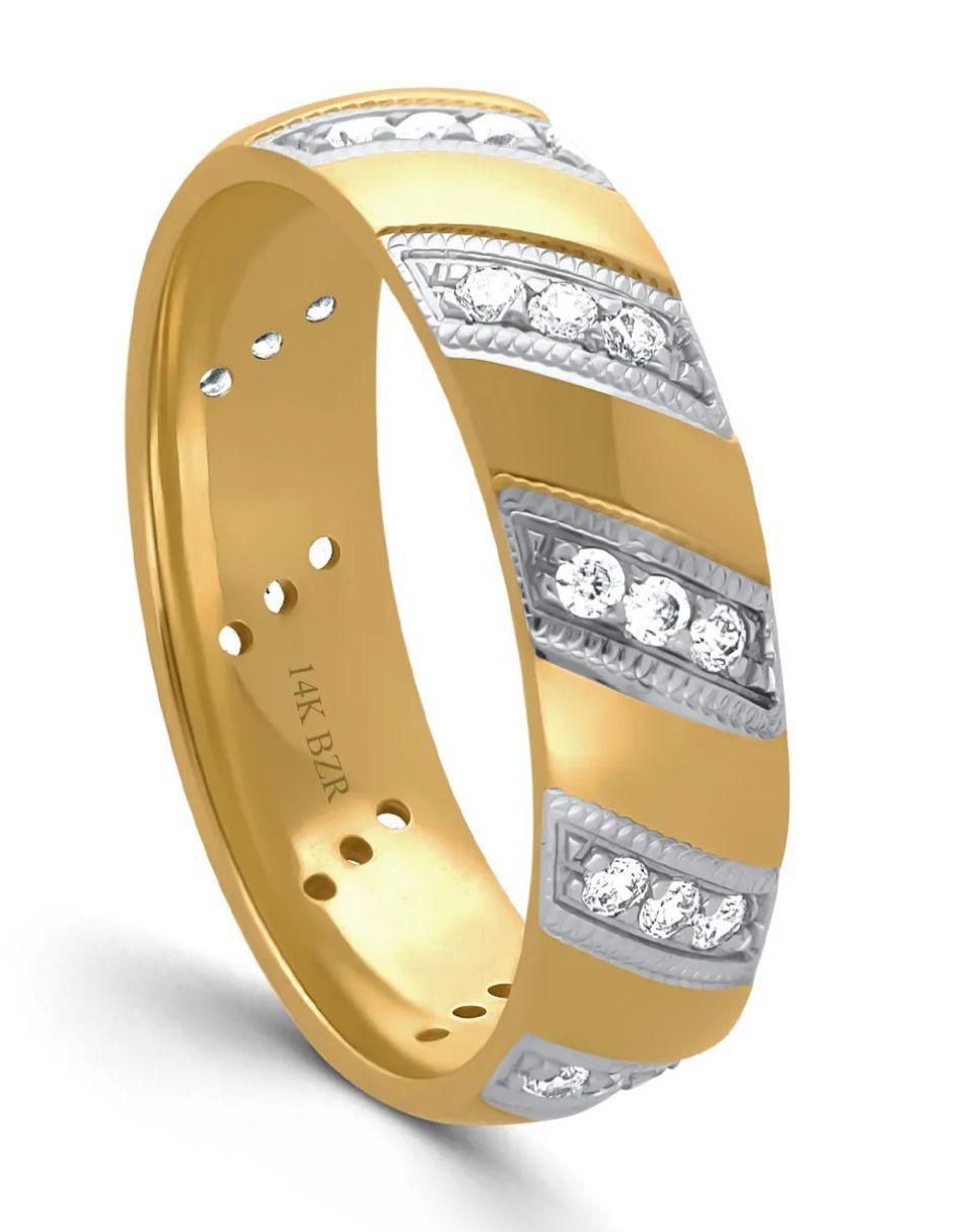 Argolla de oro amarillo 14 k