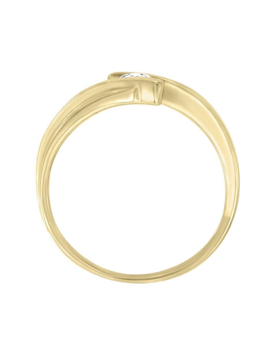 Anillo de compromiso "de" oro 14 k klamore lavinia diamante