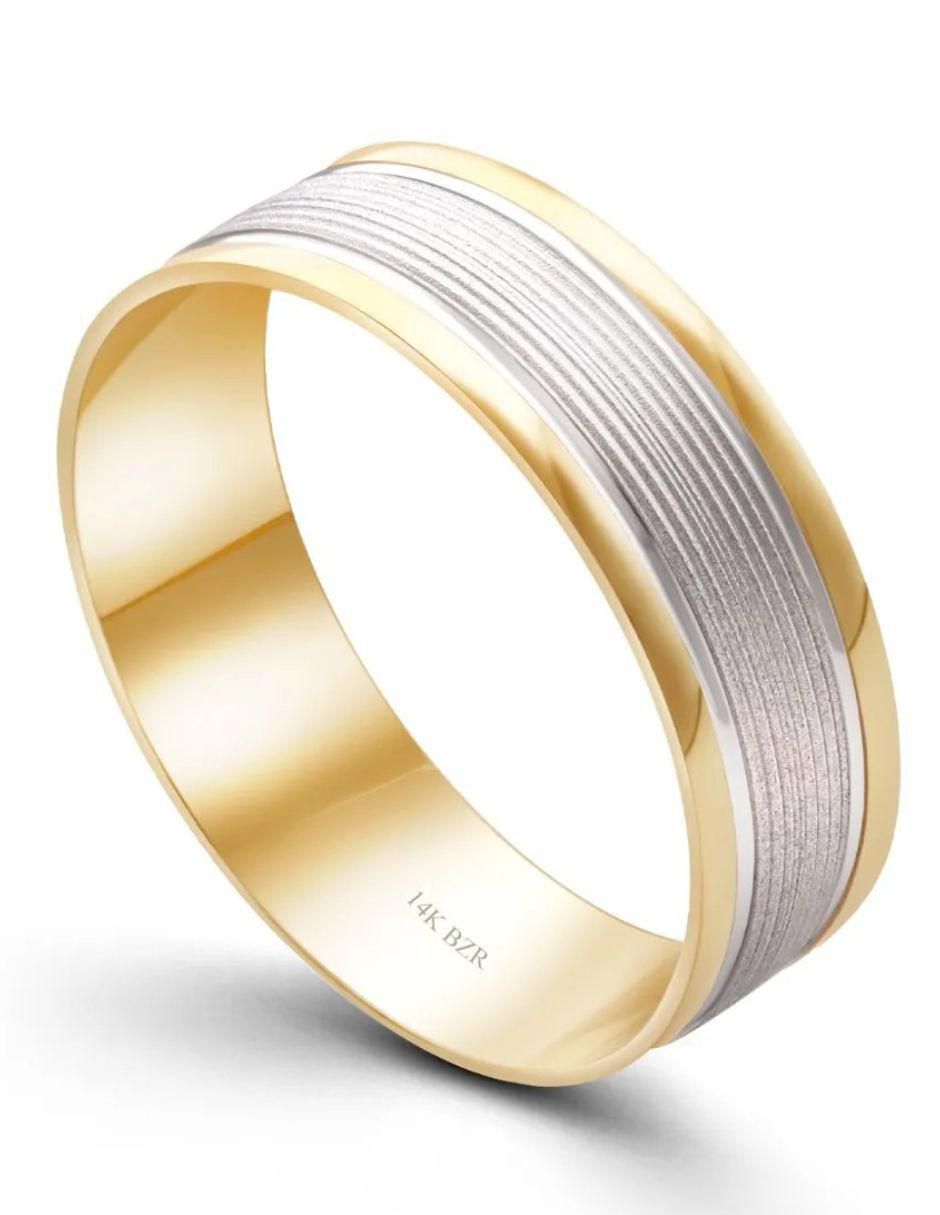 Argolla de oro amarillo 14 k