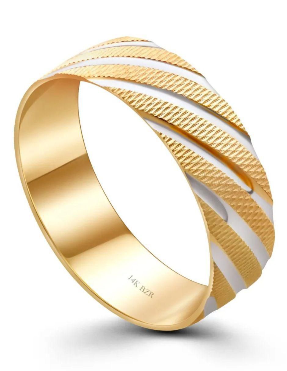 Argolla de oro amarillo 14 k
