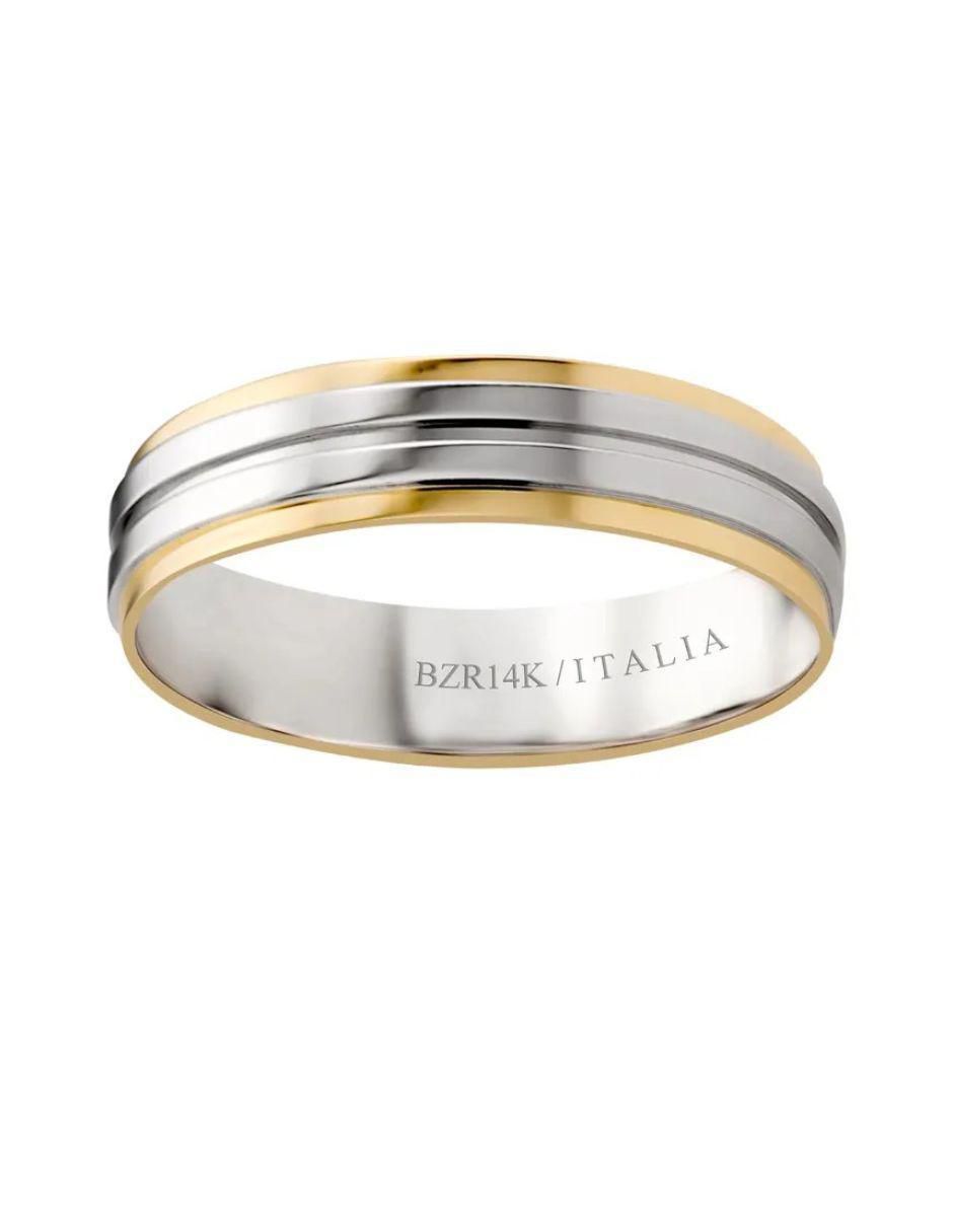 Argolla de oro amarillo 14 k