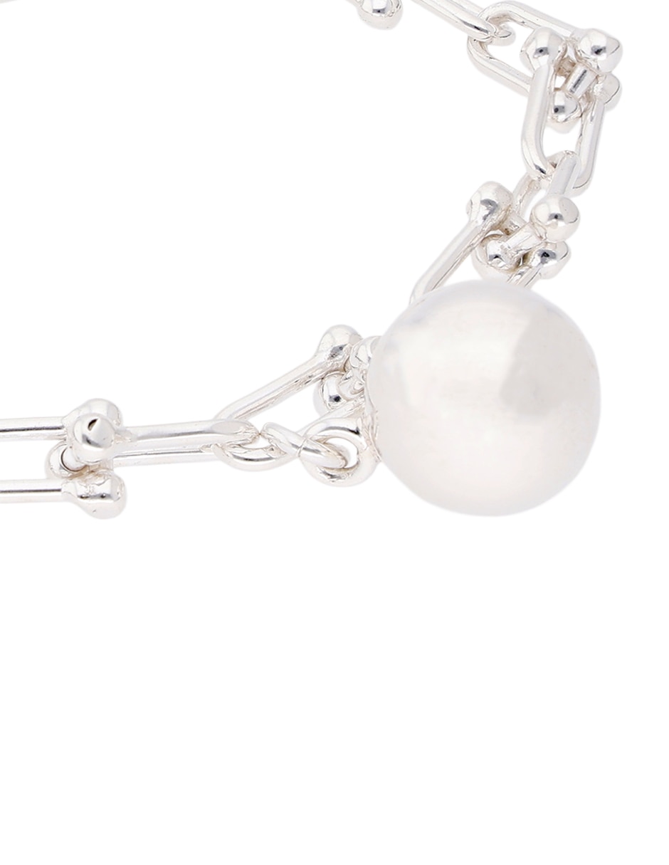 Pulsera de plata p 925 con acabado brillante 2