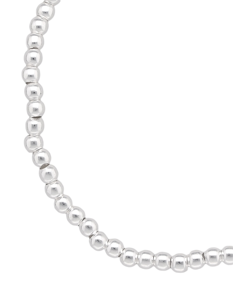 Pulsera de plata p 925 Fashion con acabado brillante 2