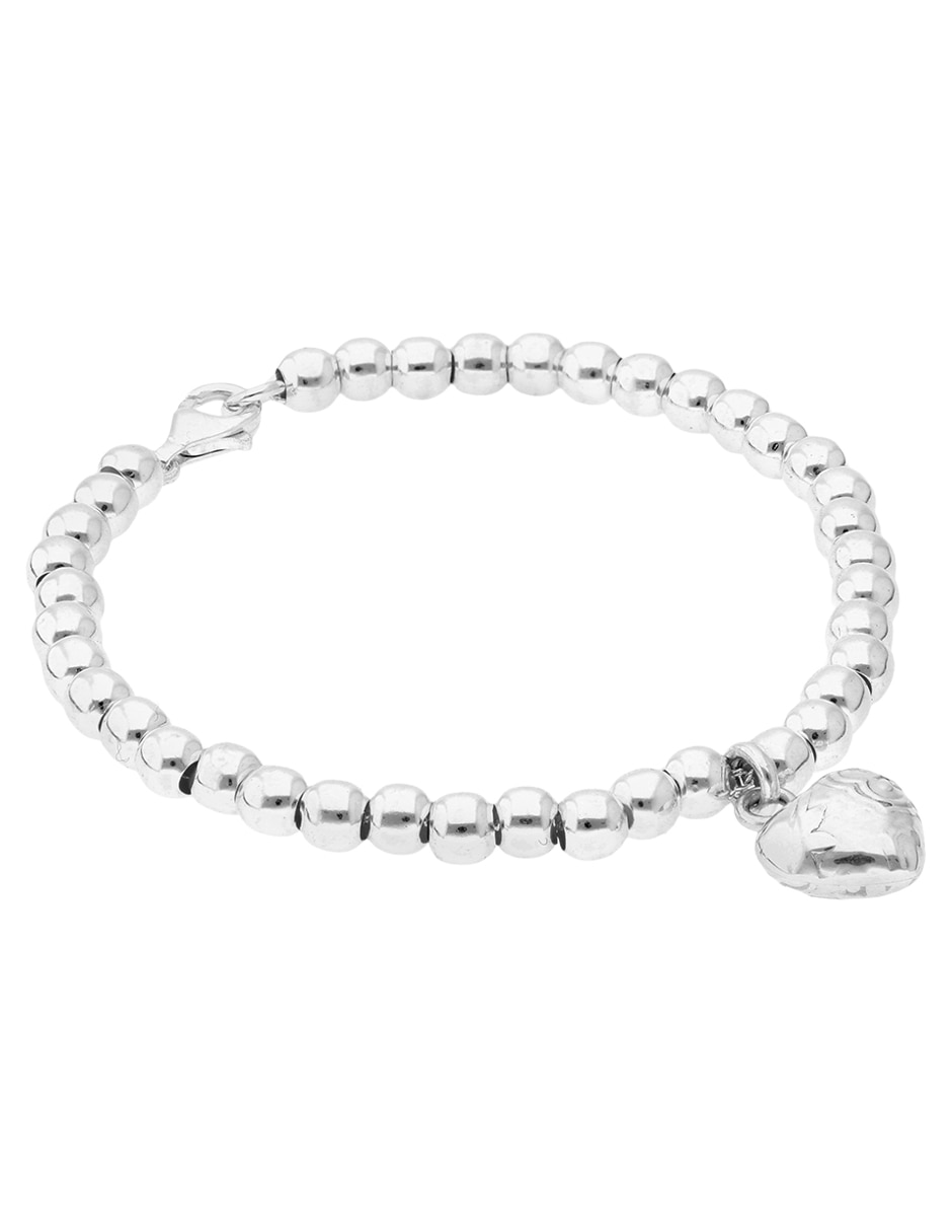 Pulsera de plata p 925 con acabado brillante