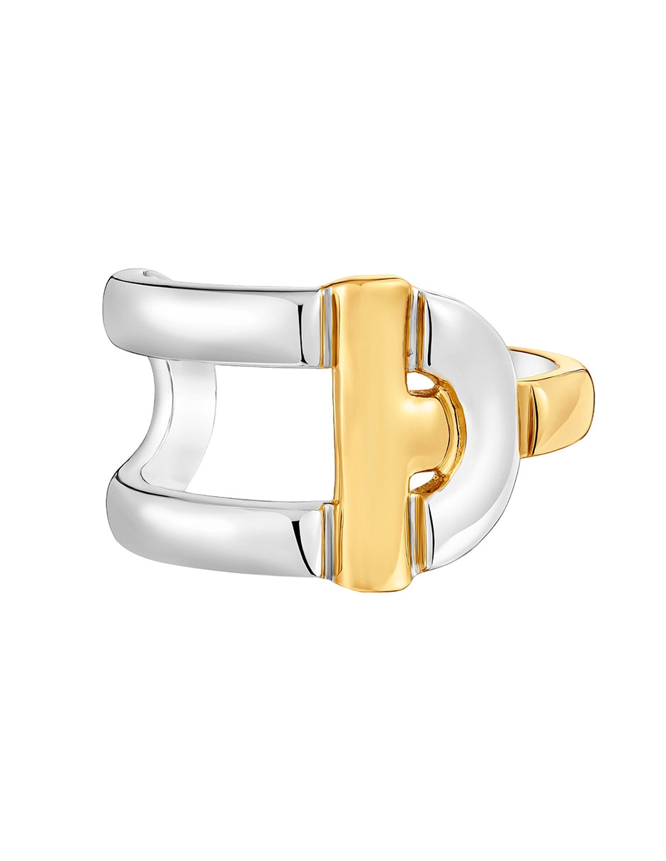 Pulsera de plata P 925 Manifesto con acabado baño de oro