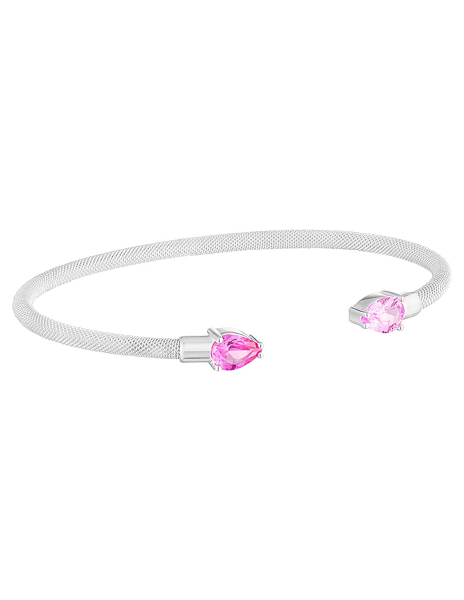 Pulsera de plata P 925 Mesh LGG con acabado brillante