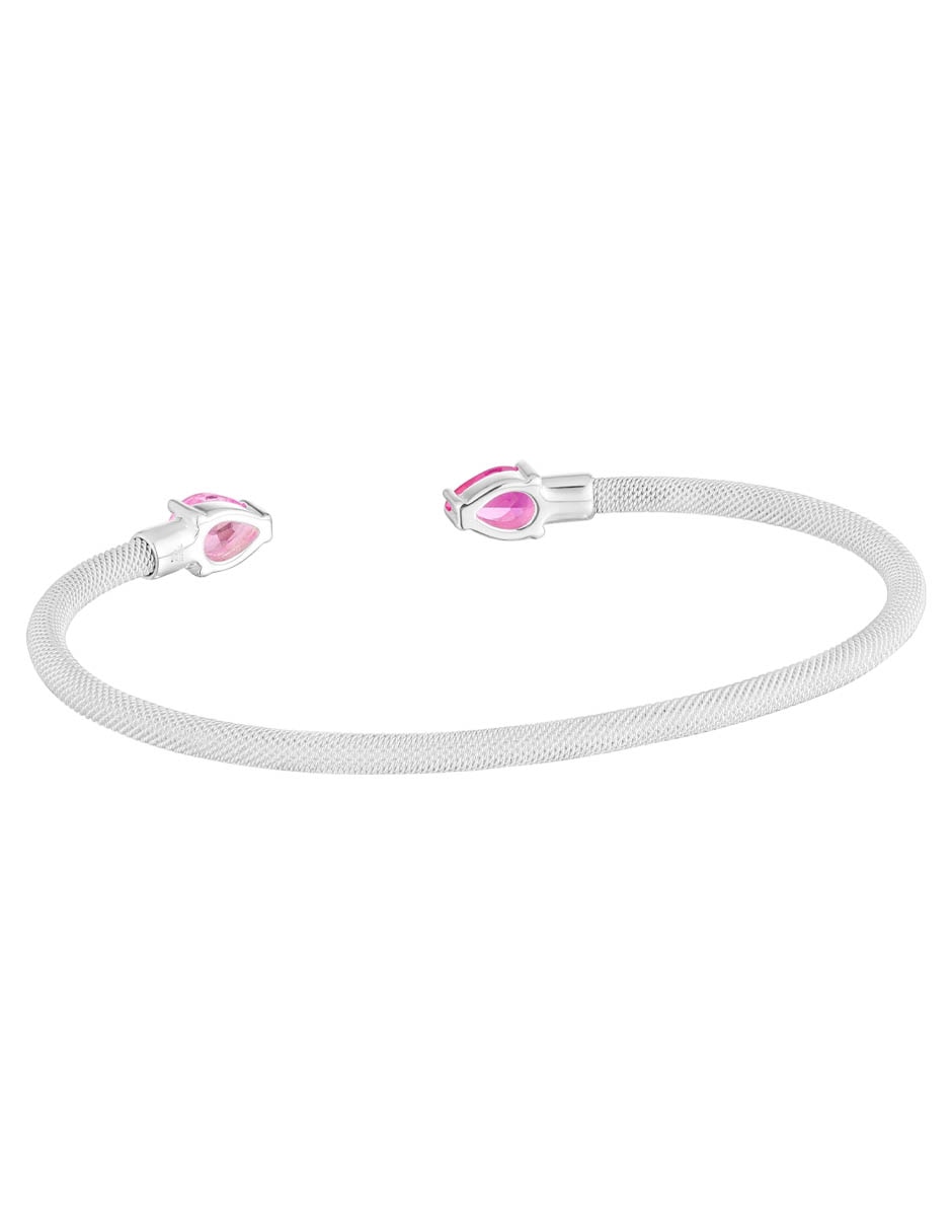 Pulsera de plata P 925 Mesh LGG con acabado brillante 3