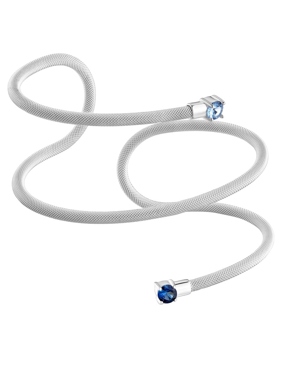 Pulsera de plata P 925 Mesh LGG con acabado brillante
