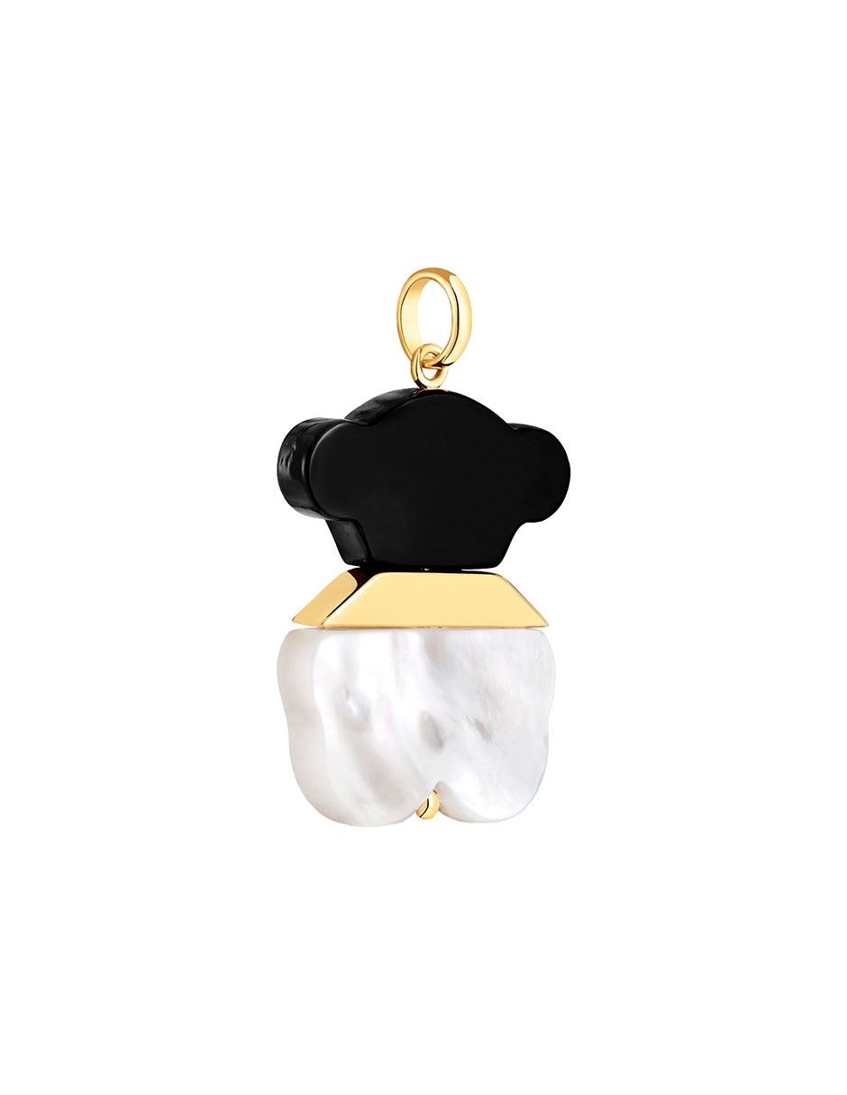 Dije de oso Sweet Dolls de plata P 925 ónix 2