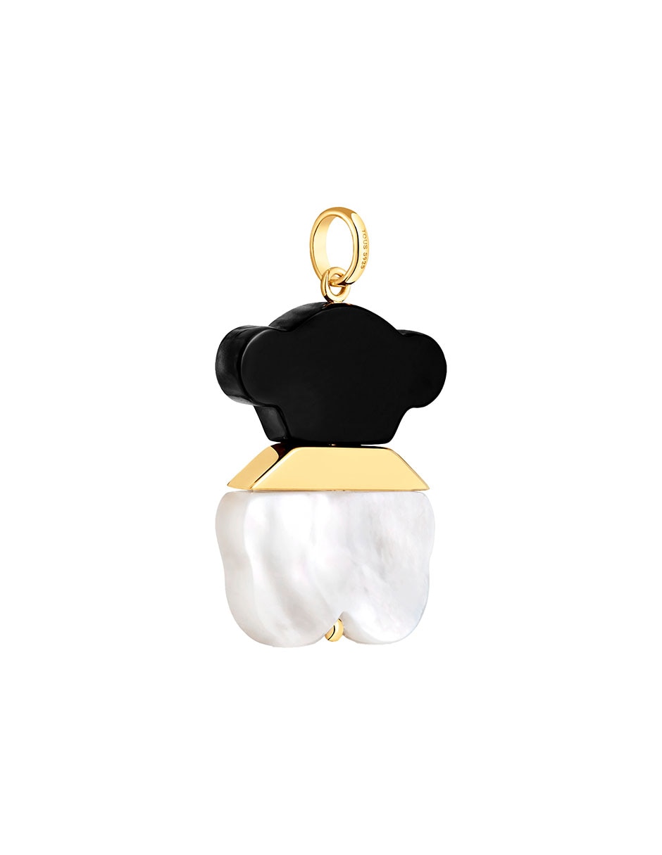 Dije de oso Sweet Dolls de plata P 925 ónix 3