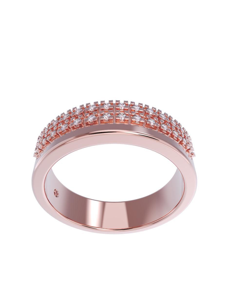 Anillo de compromiso de oro 10 k 2