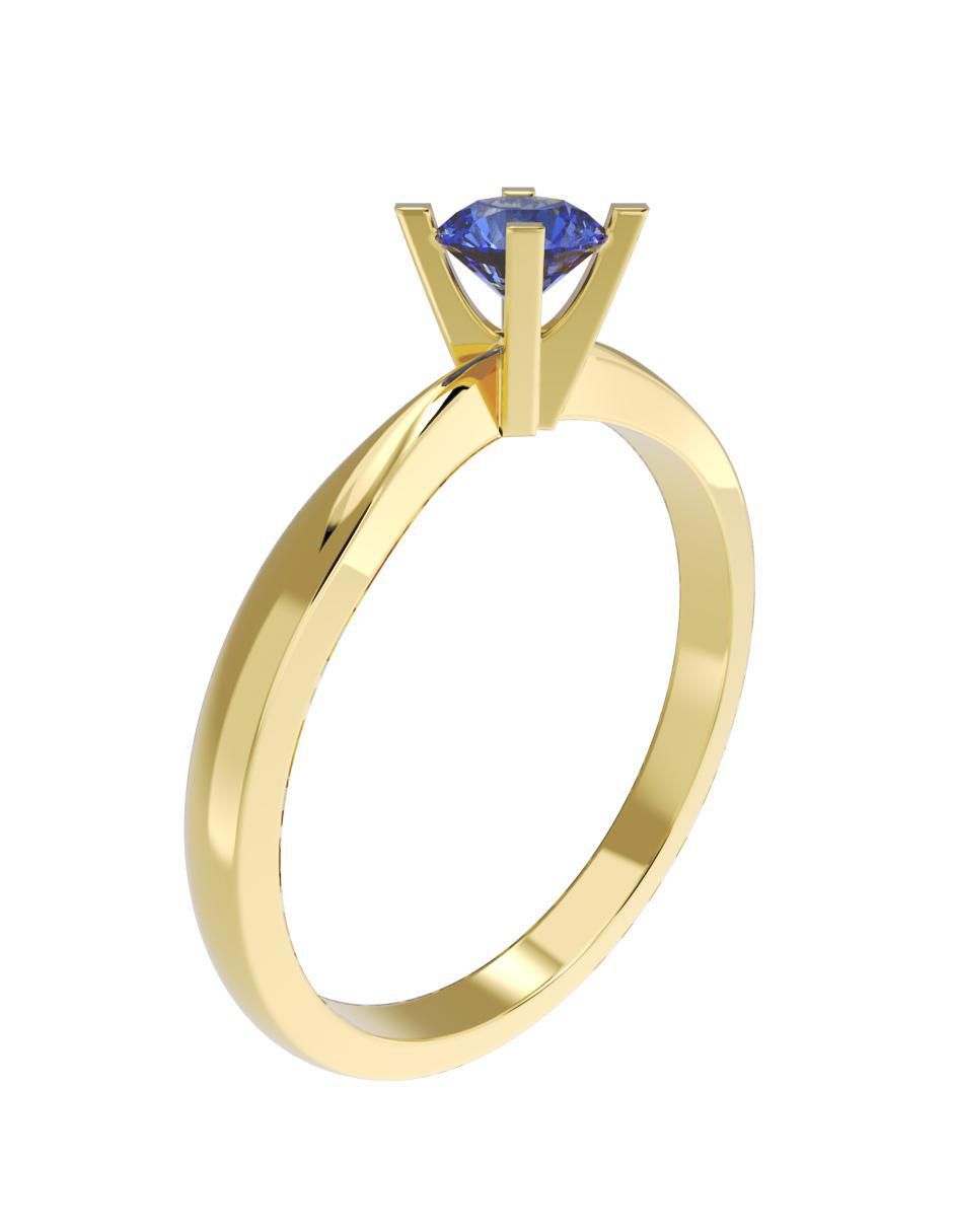 Anillo de compromiso "de" oro 10 k fonelli no aplica zirconia