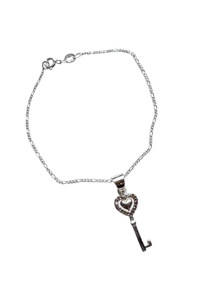 Pulsera de plata p 925 con acabado brillante 5