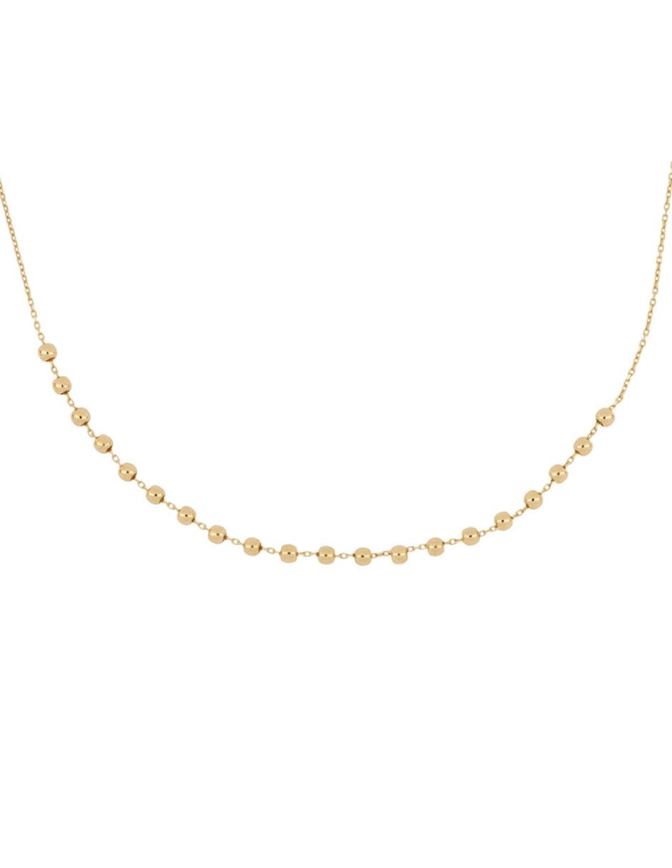 Gargantilla de oro amarillo 14 K