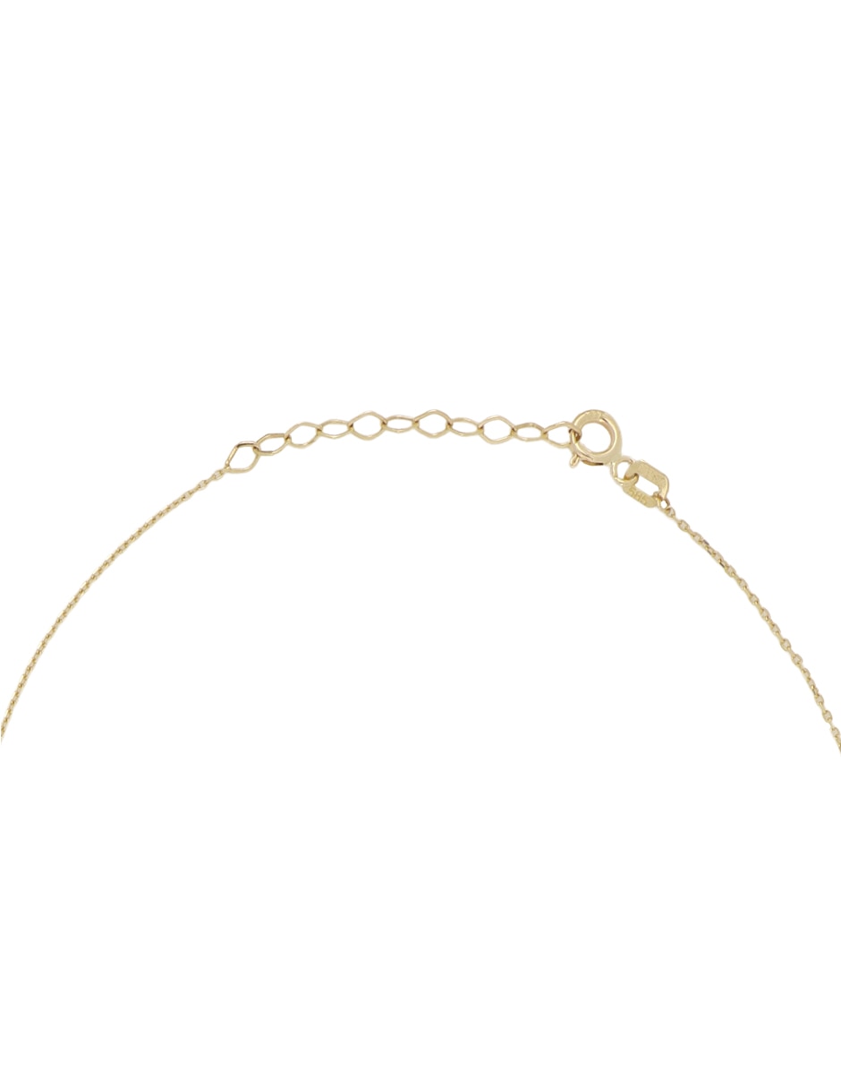 Gargantilla de ojo de oro amarillo 14 K 3