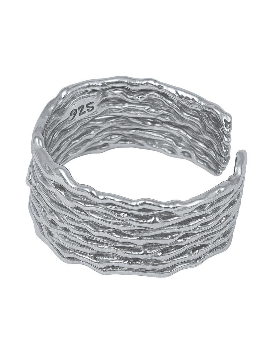 Anillo Moda P 925 de plata brillante 2