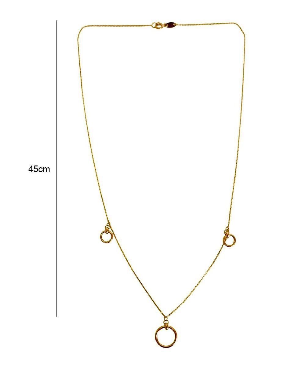 Collar de oro 10 K 3