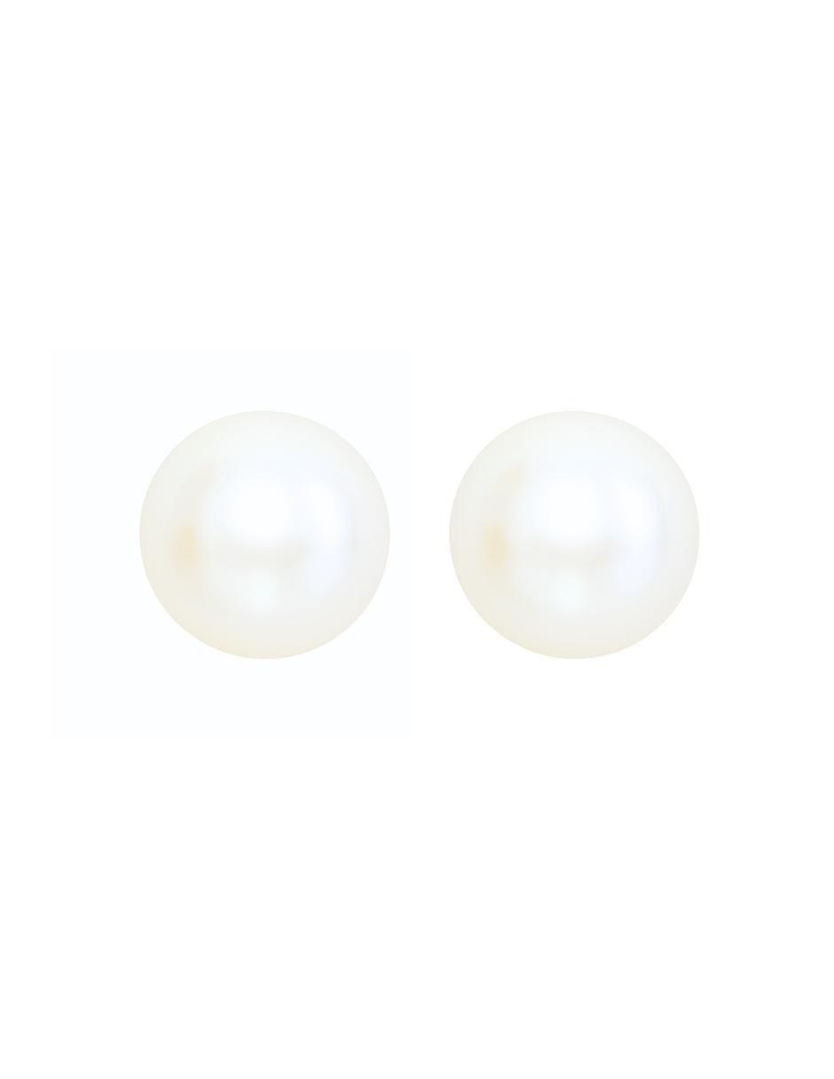 Broqueles con acabado liso perla Broqueles con acabado liso perla