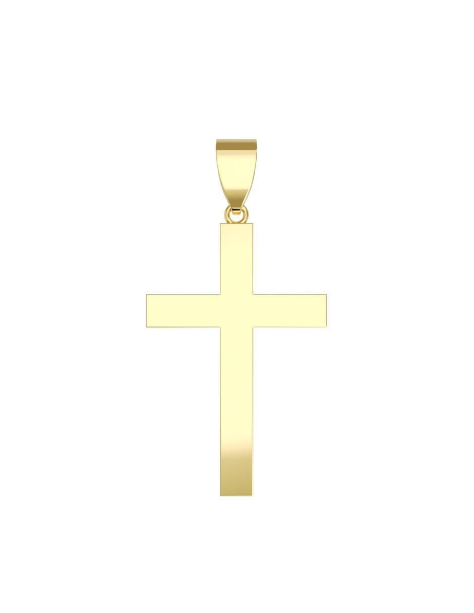 Dije de cruz de oro 14 K