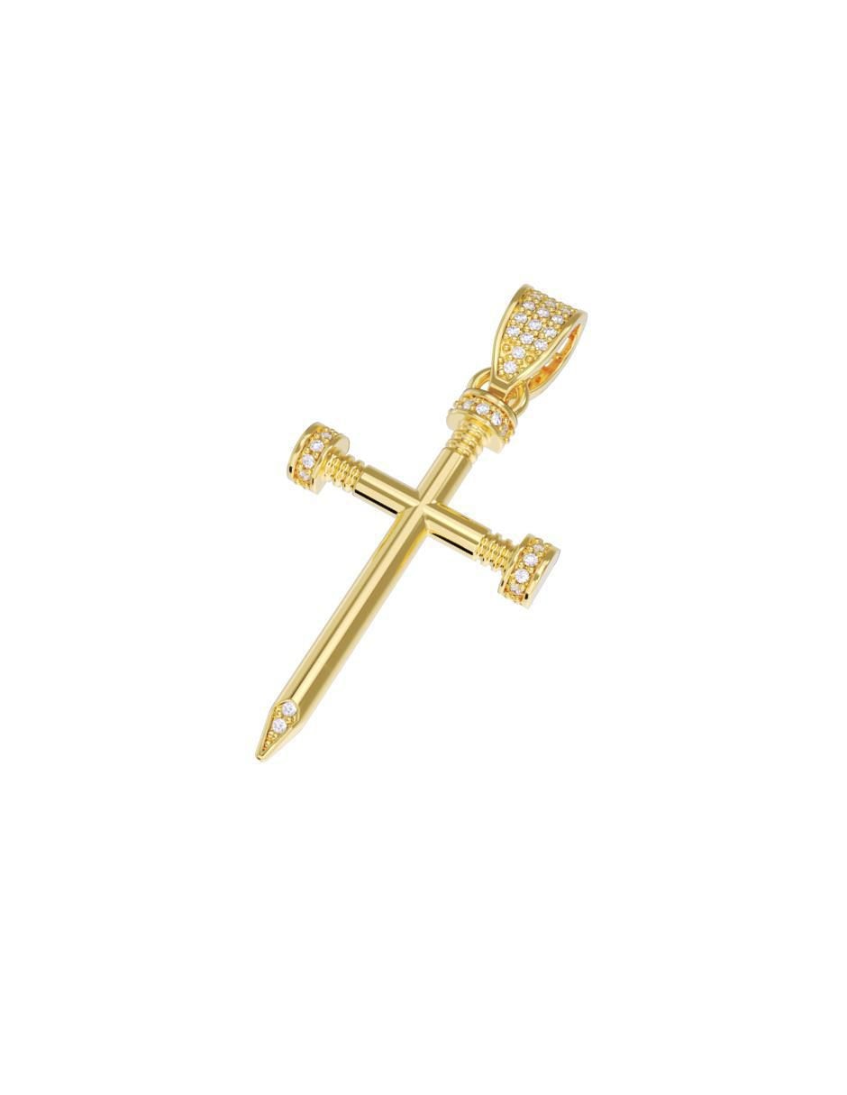 Dije "de" cruz fonelli sin familia no aplica "de" oro 14 k