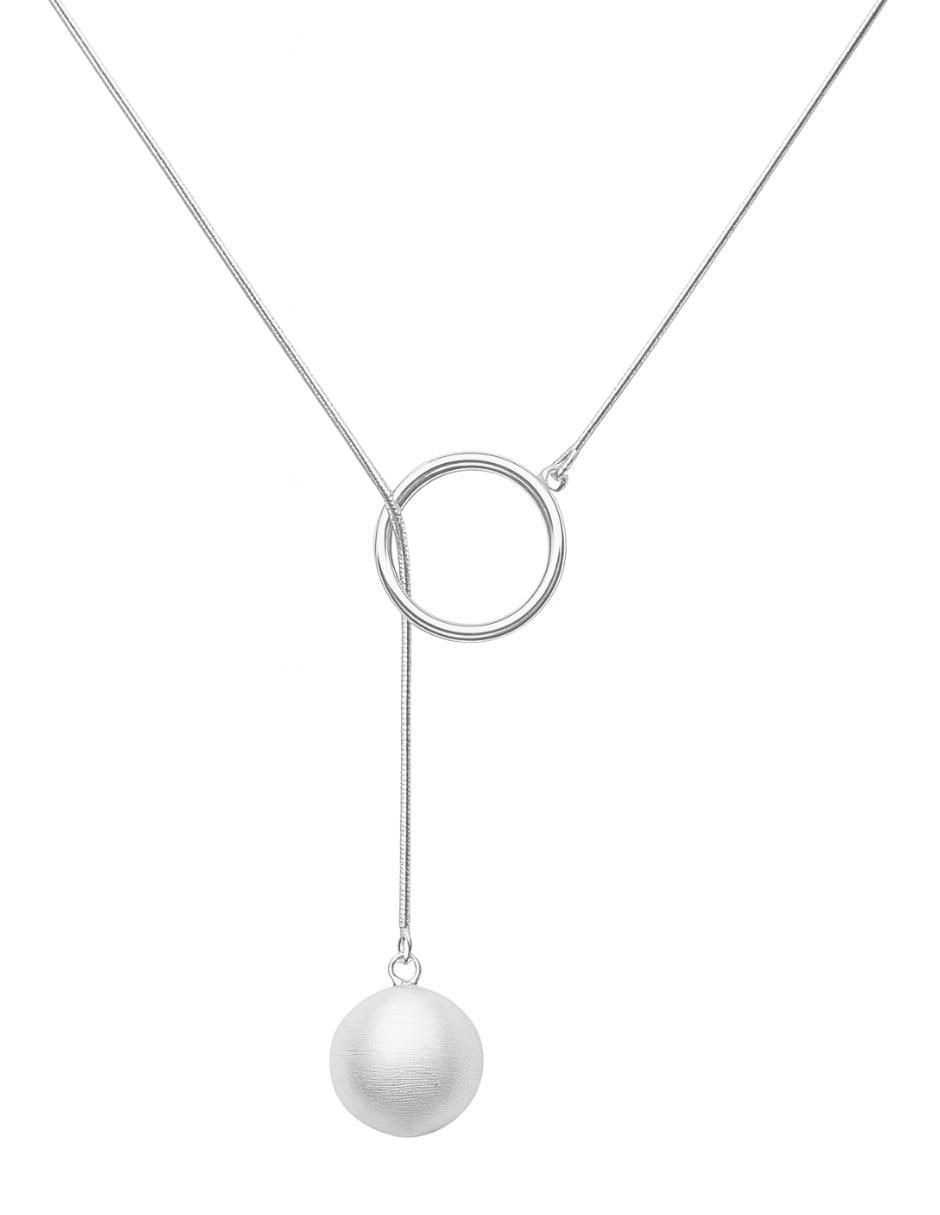 Collar Esfera de plata P 925 Collar Esfera de plata P 925
