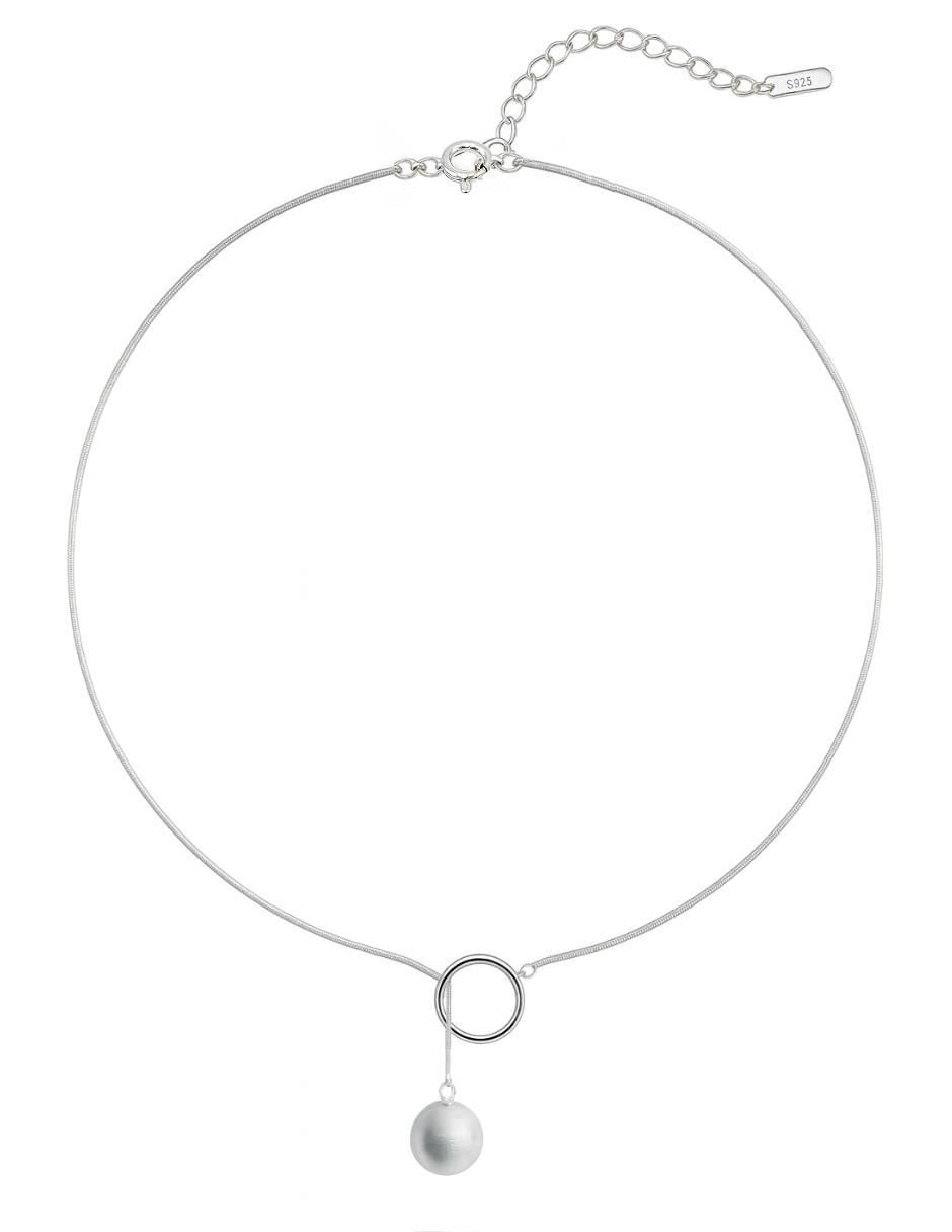 Collar Esfera de plata P 925 2